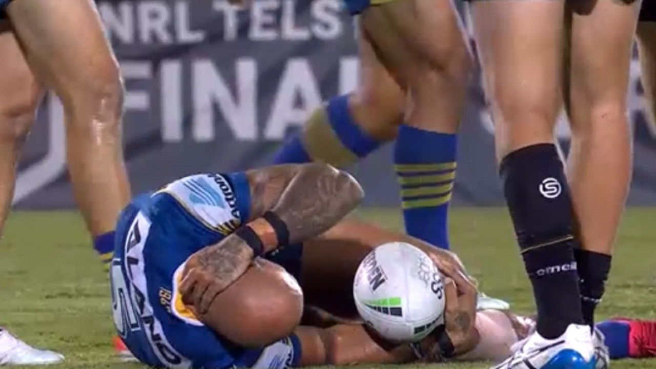 Blake Ferguson made a miraculous recovery after grabbing his neck.