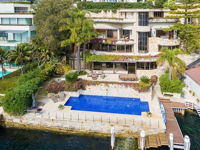 This Wolseley Rd, Point Piper residence sold for $33 million in January.
