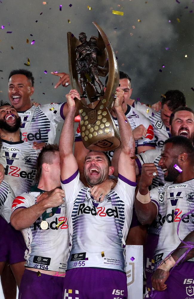 Cameron Smith was at the heart of Melbourne’s success. Picture: Getty Images