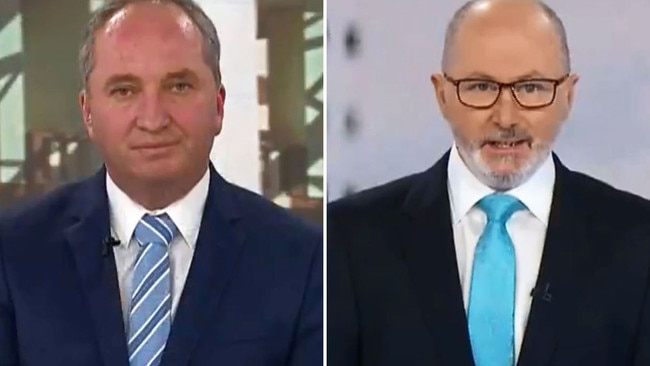 Barnaby Joyce appeared on The Kenny Report on Sky News this afternoon. Picture: Supplied