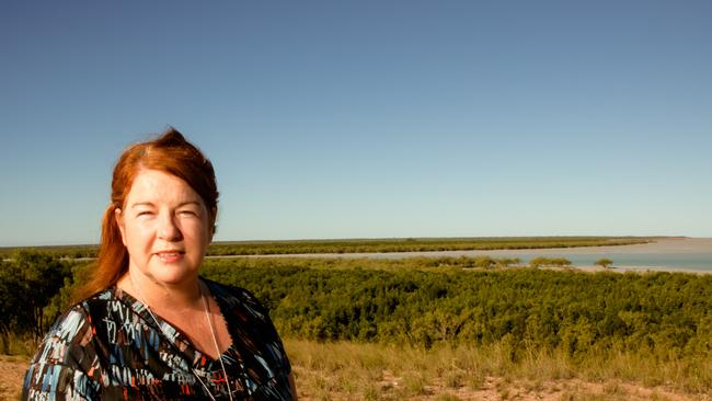 *** ALERT : MUST CREDIT PICTURE : BRETT BARNETT ***   Pictured is Liberal candidate for Durack Melissa Price in Broome. PICTURE : BRETT BARNETT.