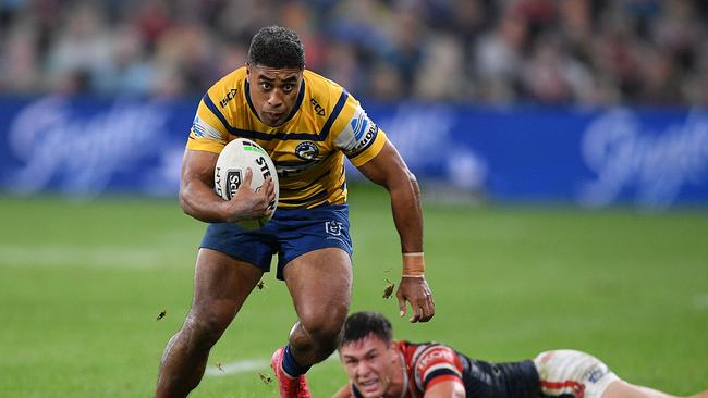 With Michael Jennings suspended, the Eels could be on the lookout for another outside back. Picture: AAP