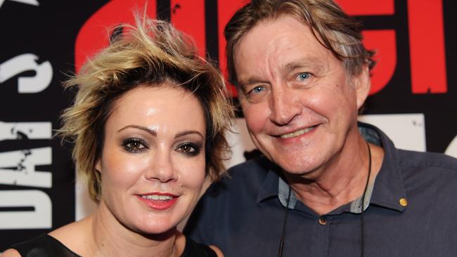 Sarah McLeod and Alan James attend the American Idiot after-party at The Darwin Entertainment Centre. Picture: Keri Megelus