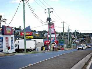 The Bruce Highway through Gympie. Picture: Renee Albrecht