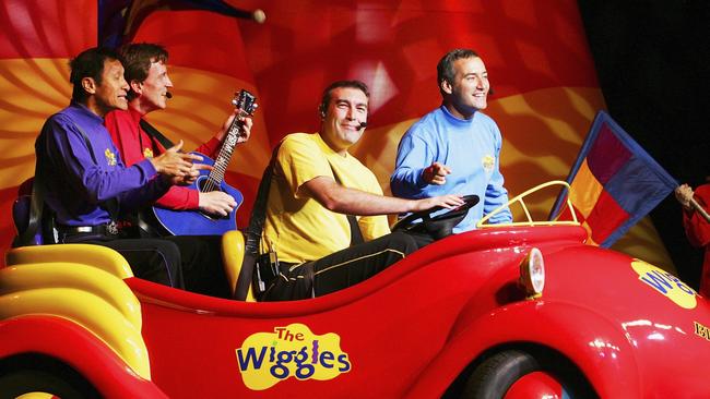 The original Wiggles are getting back together for a benefit. Picture: Matt King/Getty Images.