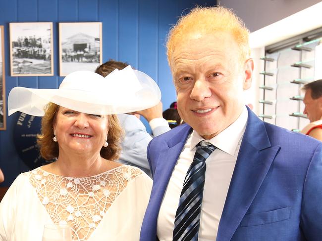 Gina Rinehart &amp; Anthony Pratt. Picture: Stuart McEvoy/The Australian.