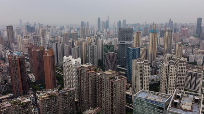 The city of Wuhan, where the coronavirus broke out. Picture: Hector Retamal/AFP