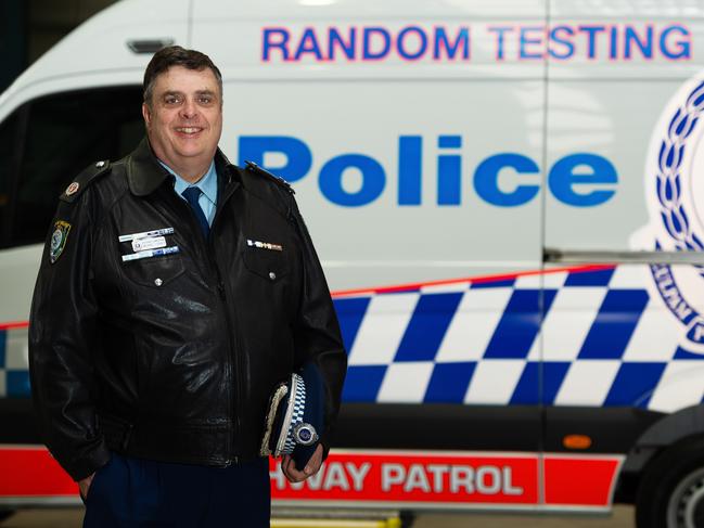 Assistant Commissioner Michael Corboy of the State's Traffic and Highway Patrol Command poses for a portrait at Huntingwood today. Friday August 31 (Image/Monique Harmer)