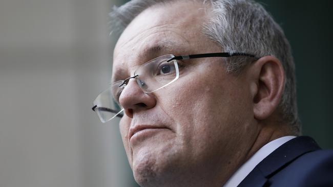 Australian Prime Minister Scott Morrison. Picture: Sean Davey