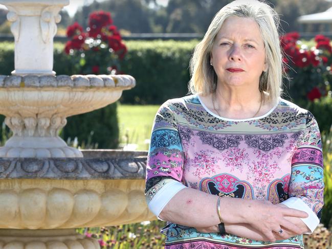 Surf Coast Shire Councillor Heather Wellington will drop a bombshell at tomorrow night's council meeting. She's applying for leave because she can't do her job properly in the current environment. Pictured relaxing at home in Barrabool.  picture: Glenn Ferguson