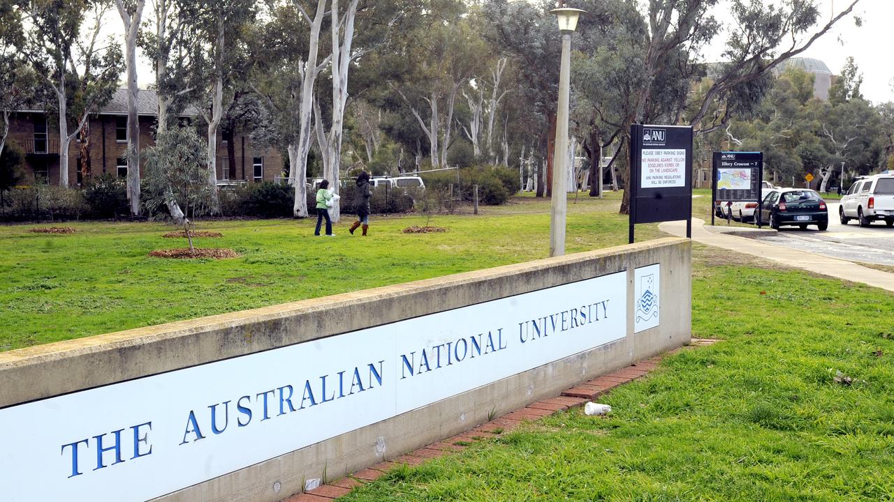 The Australian National University in Canberra. Picture: Alan Porritt/AAP