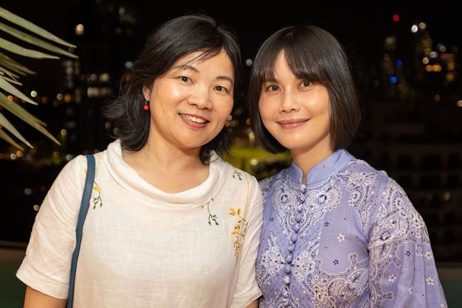 Ella Ma and Siyi Wang at the Beach House Launch, The Pulse April 18 2023. Picture: Celeste Humphrey