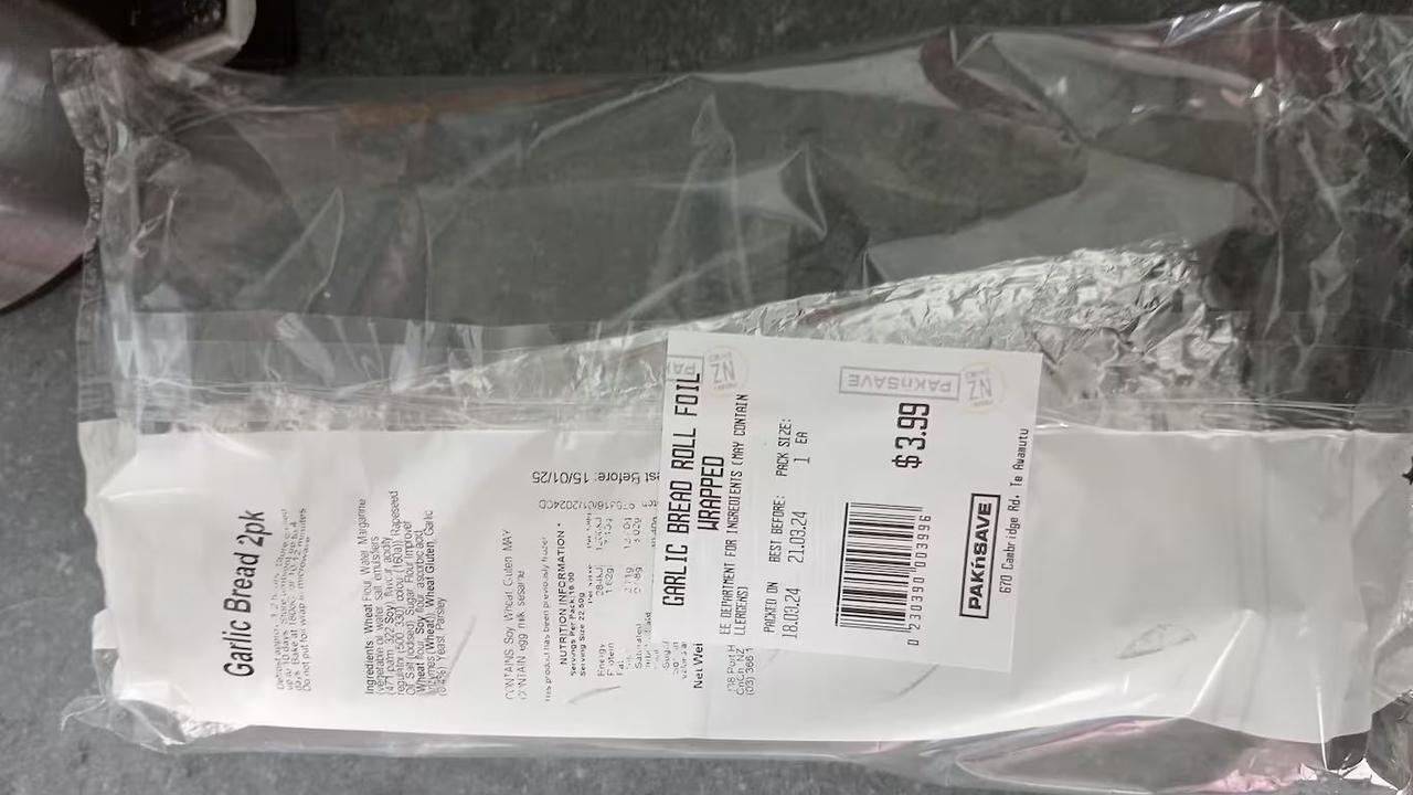 The garlic bread was recalled nation-wide. Picture: Supplied