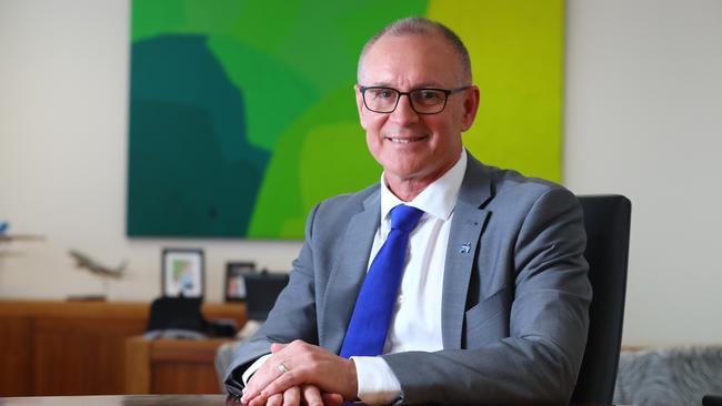 Prime Jay Weatherill in his office at the State Administration Centre. Picture: Tait Schmaal.