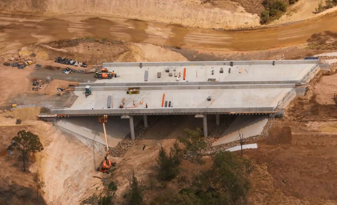 Nexus highlight reel for TSRC: The Rocky Gatton Creek Bridge was complete 