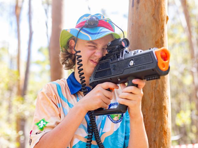 The Scouts enjoy all the fun of the Australian Jamboree in Maryborough.