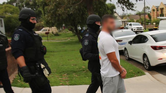 The man was allegedly supplying cocaine and MDMA in southwest Sydney. Picture: NSW Police