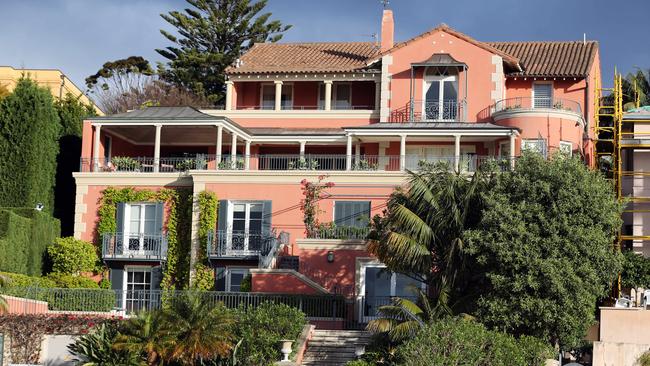 Malcolm Turnbull's Point Piper waterfront home. Picture: Craig Greenhill