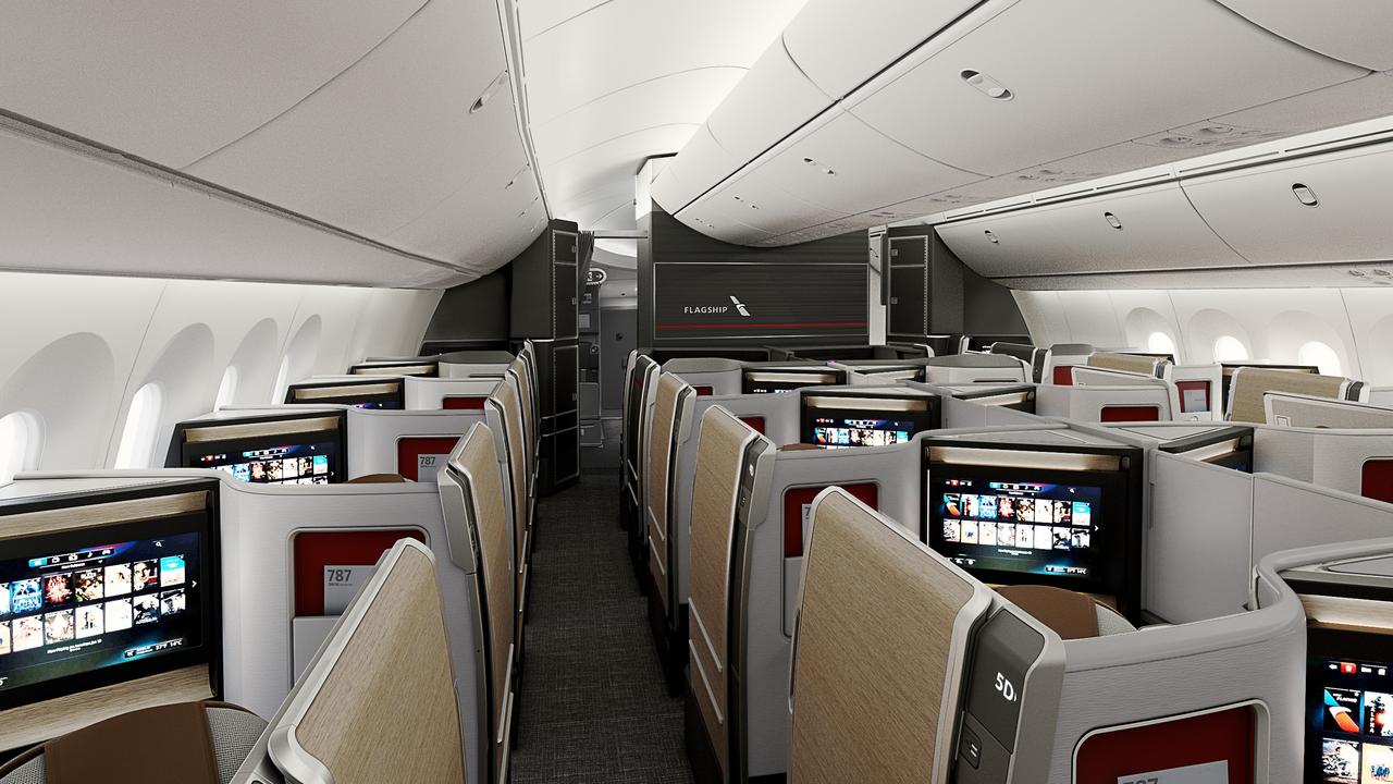 Aussies will have access to American Airlines' new Business Class seats, called ‘Flagship Suites’. Picture: American Airlines