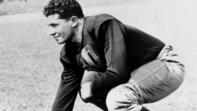 Pro Football Hall of Fame head coach Vince Lombardi.