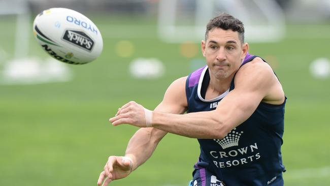 Billy Slater won’t want to walk away after being out for so long. (AAP Image/Mal Fairclough)