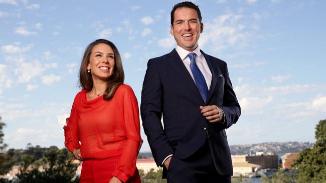 Peter Stefanovic will be the new co-host of weekday breakfast program First Edition, alongside Laura Jayes. Picture: Jonathan Ng