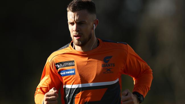 Brett Deledio is ready to make his AFL return. Picture: Getty Images