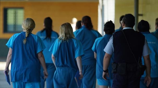 Female prisoners pictured at Brisbane Women's Correctional Centre has capacity for about 250 prisoners but is routinely overcrowded according to Human Rights Watch. Picture: Daniel Soekov for Human Rights Watch