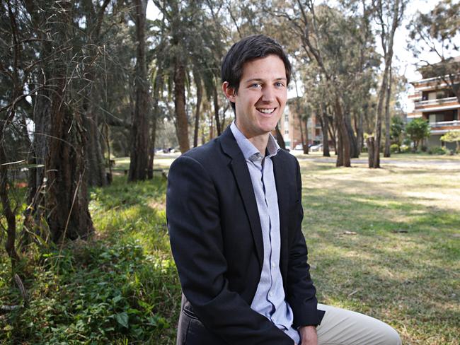 Liberal councillor Rory Amon led the push for a two-year rates’ freeze. Picture: Adam Yip