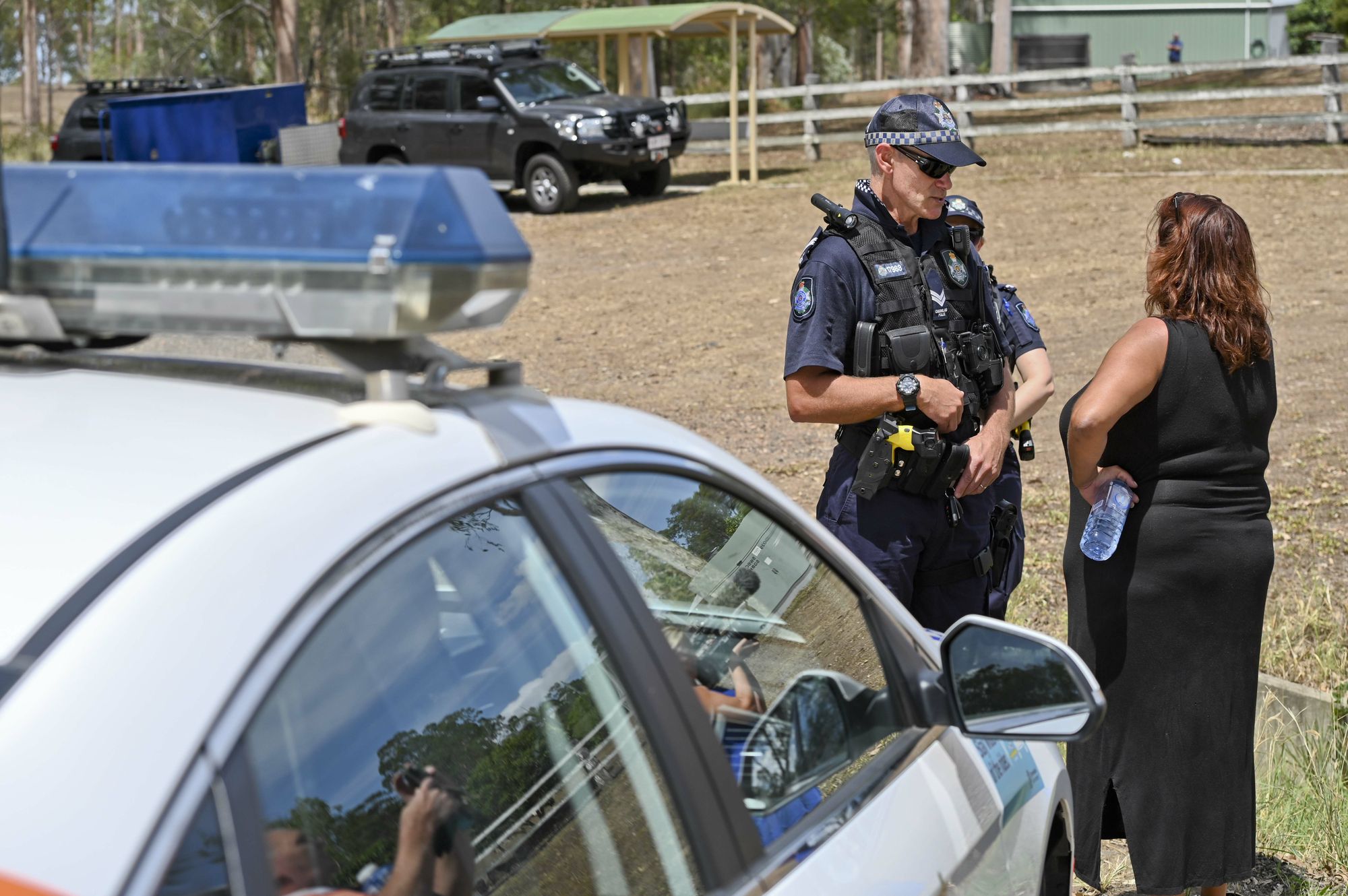 Deebing Creek Aboriginal protest camp broken up by police. Picture: Cordell Richardson