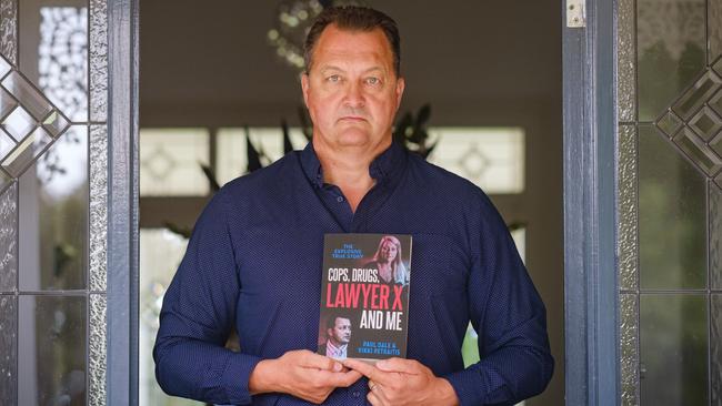 Former drug detective Paul Dale may have breached a suppression order in his new book. Picture: Simon Dallinger