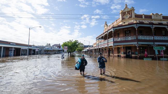 Much of Victoria’s northern and central communities were battered by floodwaters earlier this year. Picture: Jason Edwards