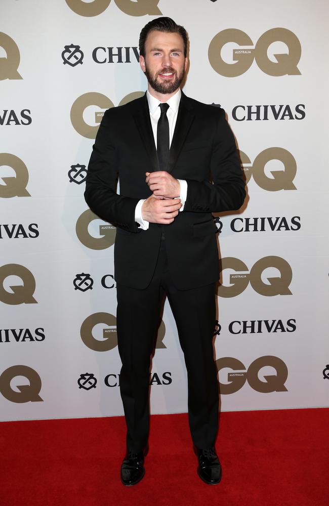 Chris Evans at the GQ Men of the Year Awards held at the Ivy Ballroom in Sydney. Picture: Christian Gilles