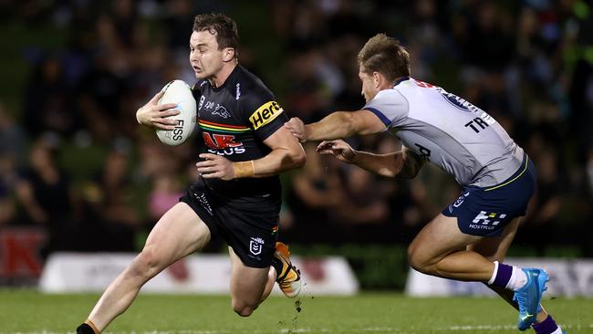 Dylan Edwards is the fittest player at the Panthers. Picture: Cameron Spencer/Getty Images