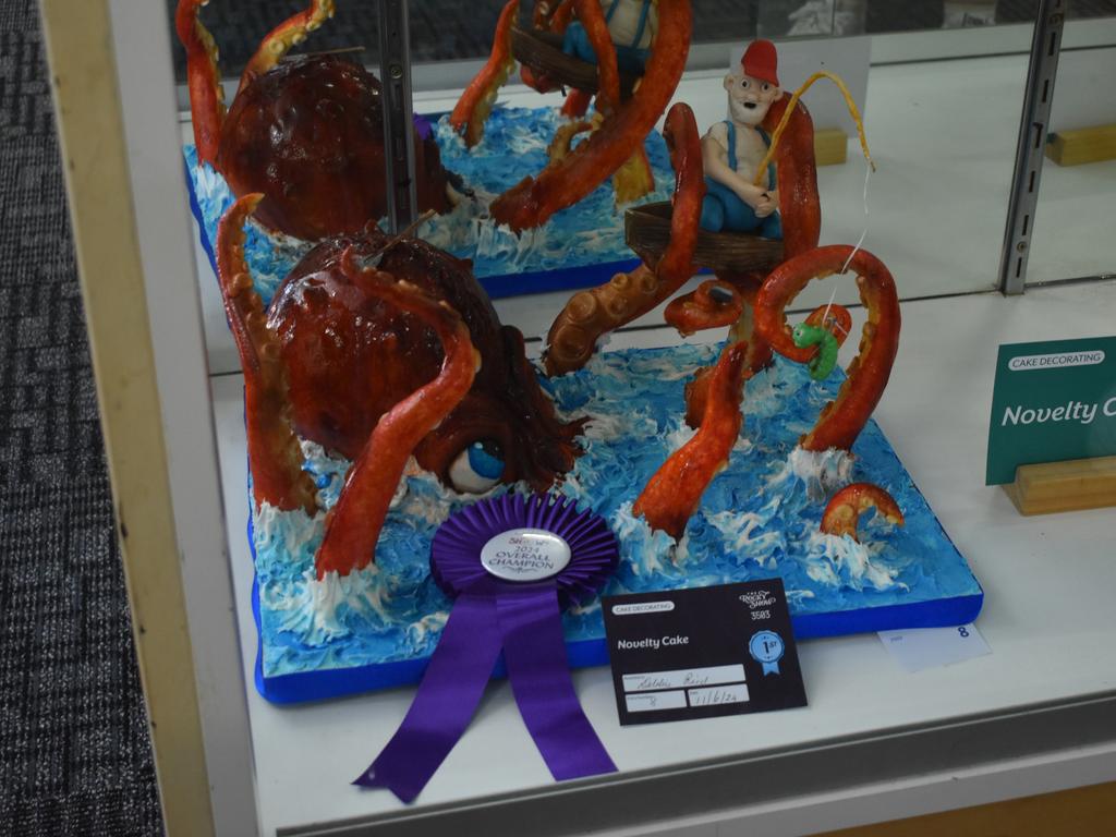 There were many things on display at the Rockhampton Agricultural Show from cakes to scarecrows.