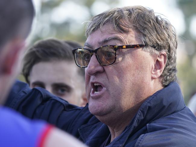 EDFL: Keilor v Strathmore at Joe Brown Oval. Keilor coach Mick McGuane . Picture: Valeriu Campan