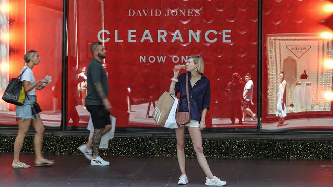 Despite fears about the rising cost of living and further interest rates in the new year, Australians have spent record sums this Christmas season. Picture: Getty Images