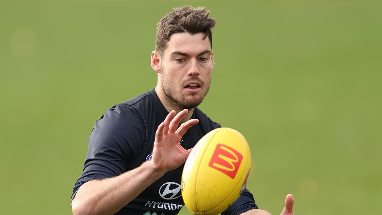 Carlton midfielder George Hewett. Picture: Robert Cianflone/Getty Images