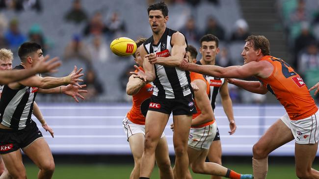 Scott Pendlebury is underpaid on his current deal. Picture: Getty Images