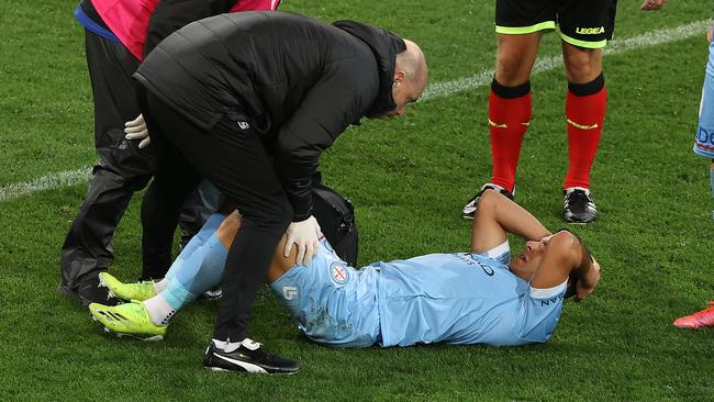 Nabbout just can't catch a break. (Photo by Robert Cianflone/Getty Images)