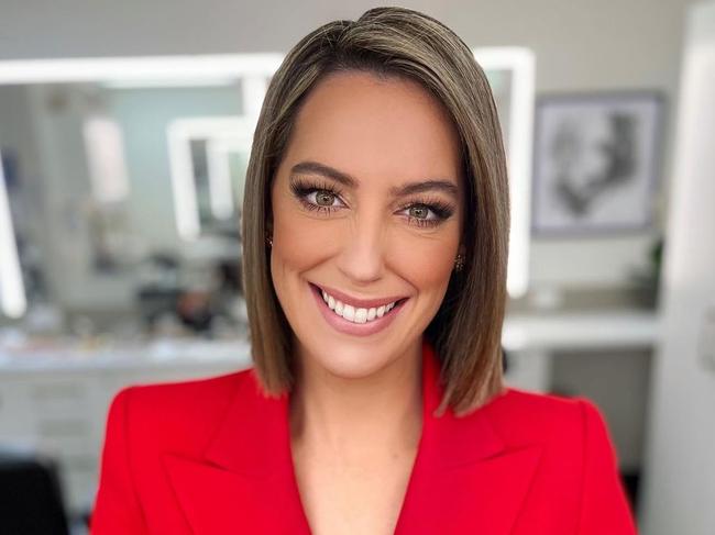 Newsreader Samantha Heathwood is shitfing from Channel 9 to Channel 7. Picture: Instagram