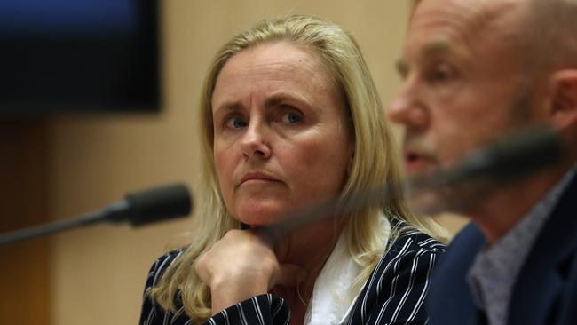Appearing before the parliamentary committee was former RFG CEO Tony Alford and Senior Executive Alicia Atkinson. Picture Gary Ramage