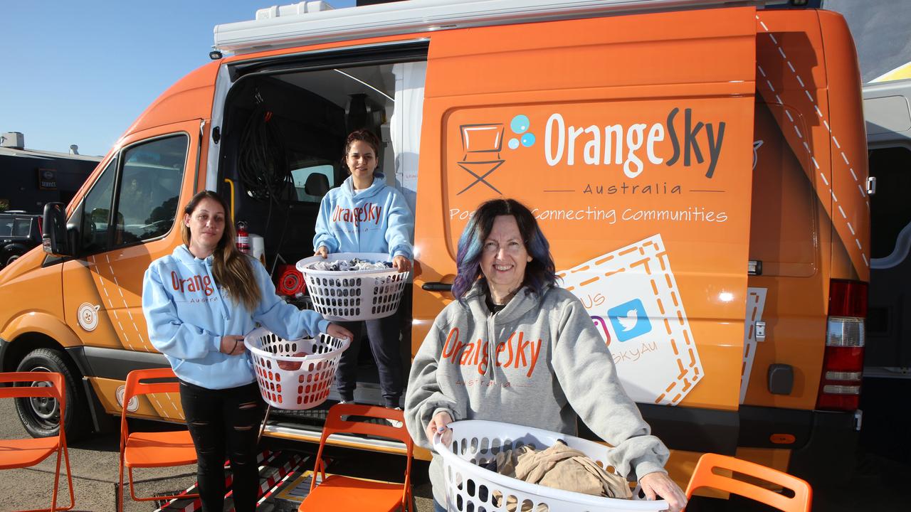 Homeless charities Orange Sky and Vinnies to help vulnerable people at ...