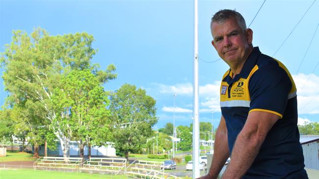 Gympie Hammers president Jason McPherson. Photo: Bec Singh