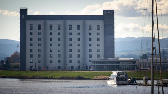 Pepper Silos Hotel in Launceston.