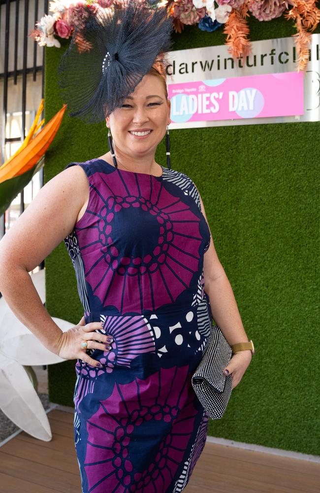 Rebecca Ralph at the 2023 Darwin Cup Carnival Ladies Day. Picture: Pema Tamang Pakhrin