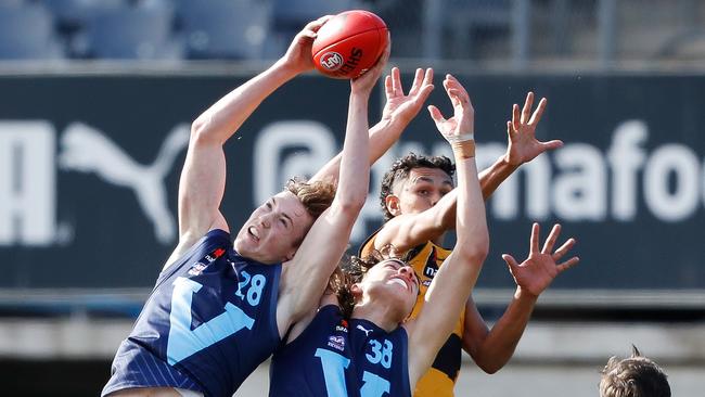 Clubs including Collingwood, Hawthorn and Essendon have been linked to defender Josh Weddle. Picture: Getty Images