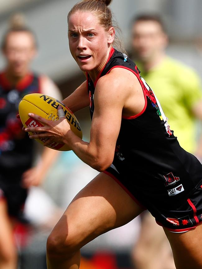 Stephanie Cain had a strong game for the Bombers at Ikon Park.