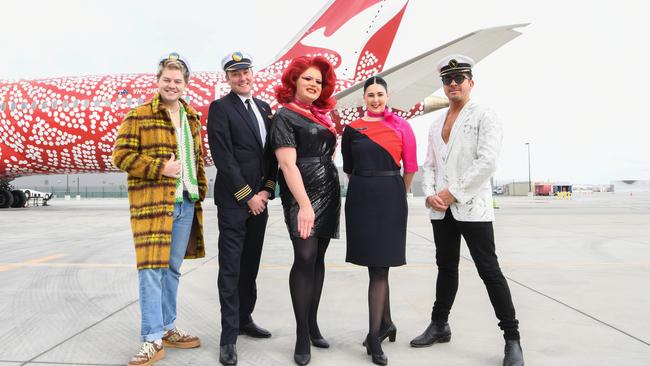 Qantas, which tops the Hatch Hot List, has been a strong supporter of LGBTQIA+ rights and now advocates for The Voice. Picture: Getty