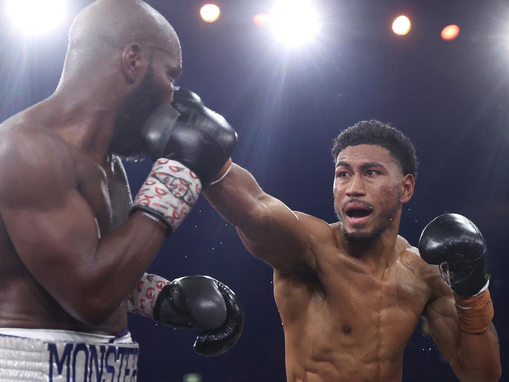 Aokuso scored a unanimous decision win over Yunieski Gonzalez in March. Picture: Mark Kolbe/Getty Images